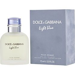 D & G LIGHT BLUE by Dolce & Gabbana EDT SPRAY 2.5 OZ