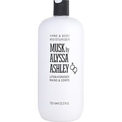 ALYSSA ASHLEY MUSK by Alyssa Ashley HAND AND BODY LOTION 25.5 OZ
