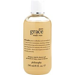 PHILOSOPHY PURE GRACE NUDE ROSE by Philosophy SHAMPOO, BATH AND SHOWER GEL 8 OZ
