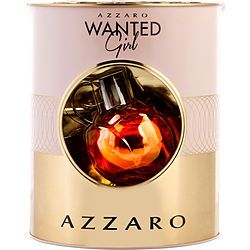AZZARO WANTED GIRL by Azzaro EAU DE PARFUM 2.7 OZ & BODY LOTION 3.3 OZ & EAU DE PARFUM 0.25 OZ MINI