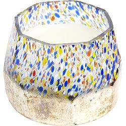 CEDARWOOD & CINNAMON SCENTED by  CONFETTI SOY WAX BLEND CANDLE - 13 OZ. BURNS APPROX. 50 HRS.