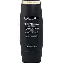Gosh by Gosh X-Ceptional Wear Foundation Long Lasting Makeup - #12 Natural --35ml/1.2oz