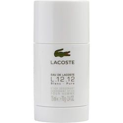 LACOSTE L.12.12 BLANC by Lacoste PURE DEODORANT STICK 2.4 OZ
