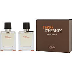 TERRE D'HERMES by Hermes EDT SPRAY 1.6 OZ (TWO PIECES)