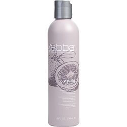 ABBA by ABBA Pure & Natural Hair Care VOLUME SHAMPOO 8 OZ (NEW PACKAGING)