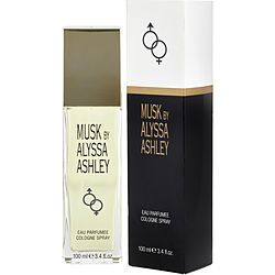 ALYSSA ASHLEY MUSK by Alyssa Ashley EAU PARFUMEE COLOGNE SPRAY 3.4 OZ
