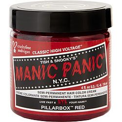 MANIC PANIC by Manic Panic HIGH VOLTAGE SEMI-PERMANENT HAIR COLOR CREAM - # PILLARBOX RED 4 OZ