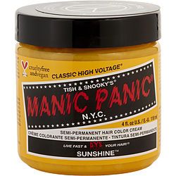 MANIC PANIC by Manic Panic HIGH VOLTAGE SEMI-PERMANENT HAIR COLOR CREAM - # SUNSHINE 4 OZ