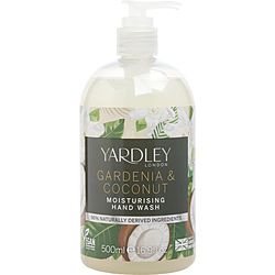 YARDLEY by Yardley GARDENIA & COCONUT HAND WASH 16.9 OZ