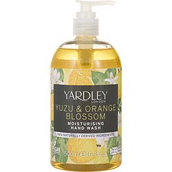YARDLEY by Yardley YUZU & ORANGE BLOSSOM BOTANICAL HAND WASH 16.9 OZ