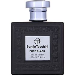 SERGIO TACCHINI PURE BLACK by Sergio Tacchini EDT SPRAY 3.4 OZ