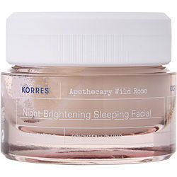 Korres by Korres Wild Rose Night-Brightening Sleeping Facial Vitamin Super C 1.35 OZ